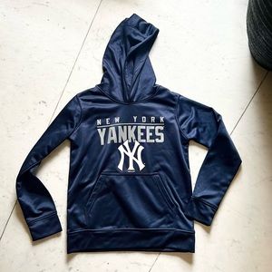 New York Yankees Hoodie Long Sleeve Top